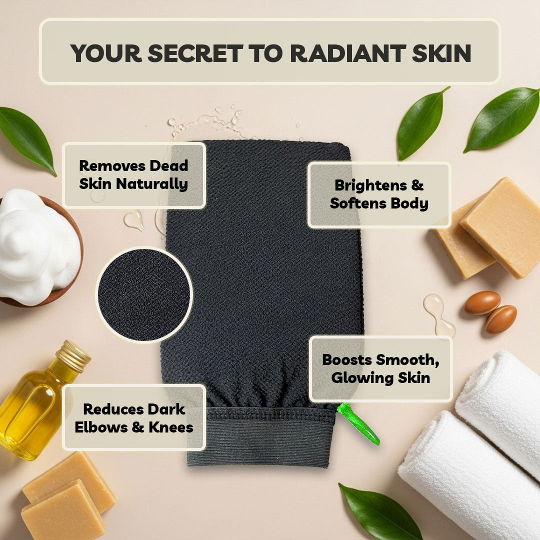 Moroccan Kessa Glove (Loofah)