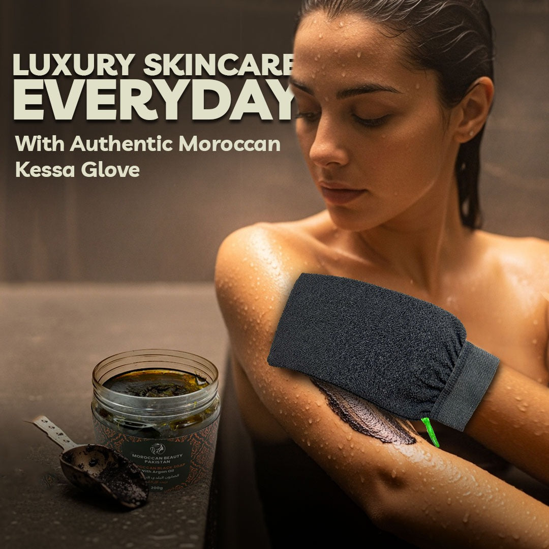 Moroccan Kessa Glove (Loofah)