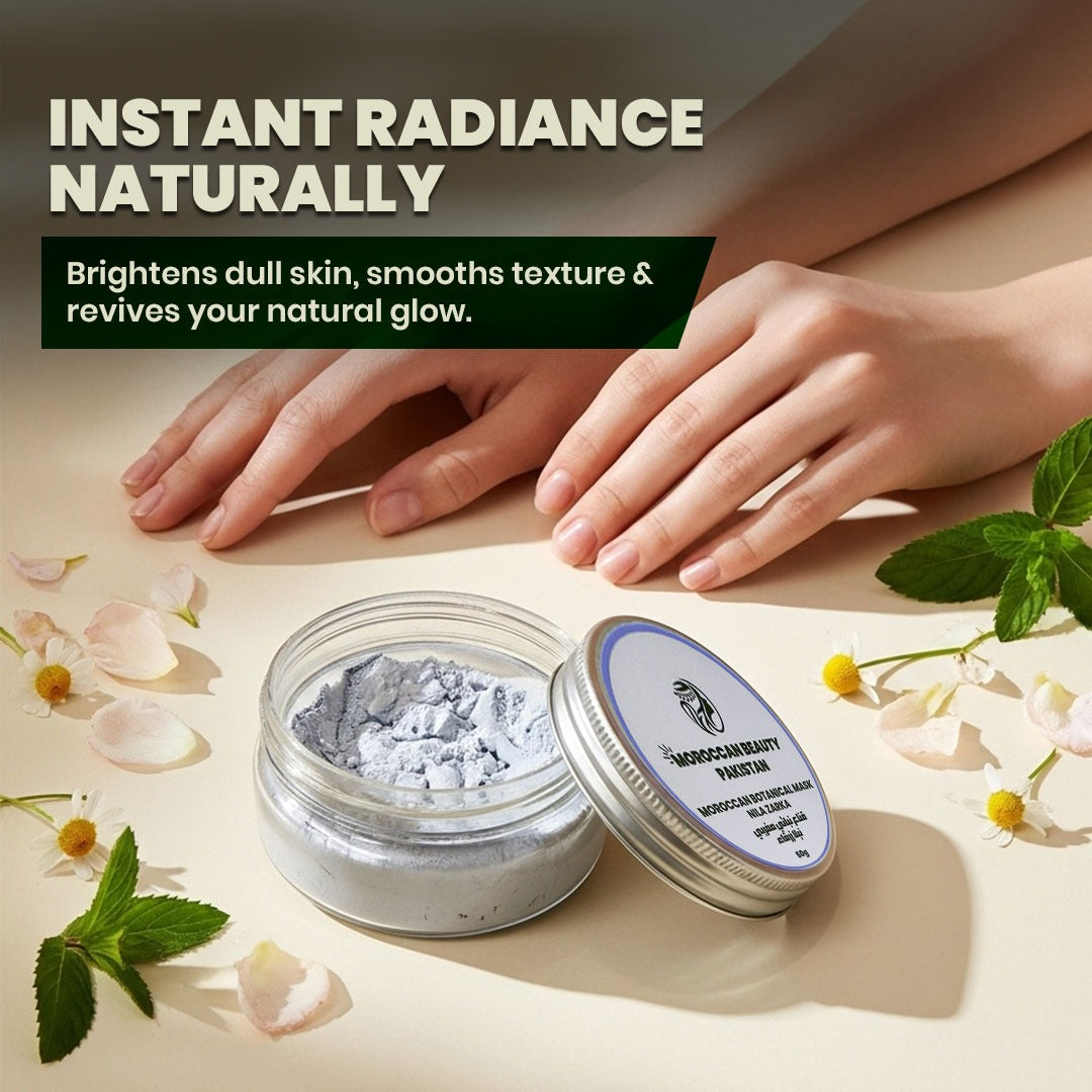 Moroccan Botanical Mask Nila Zarka - 50g