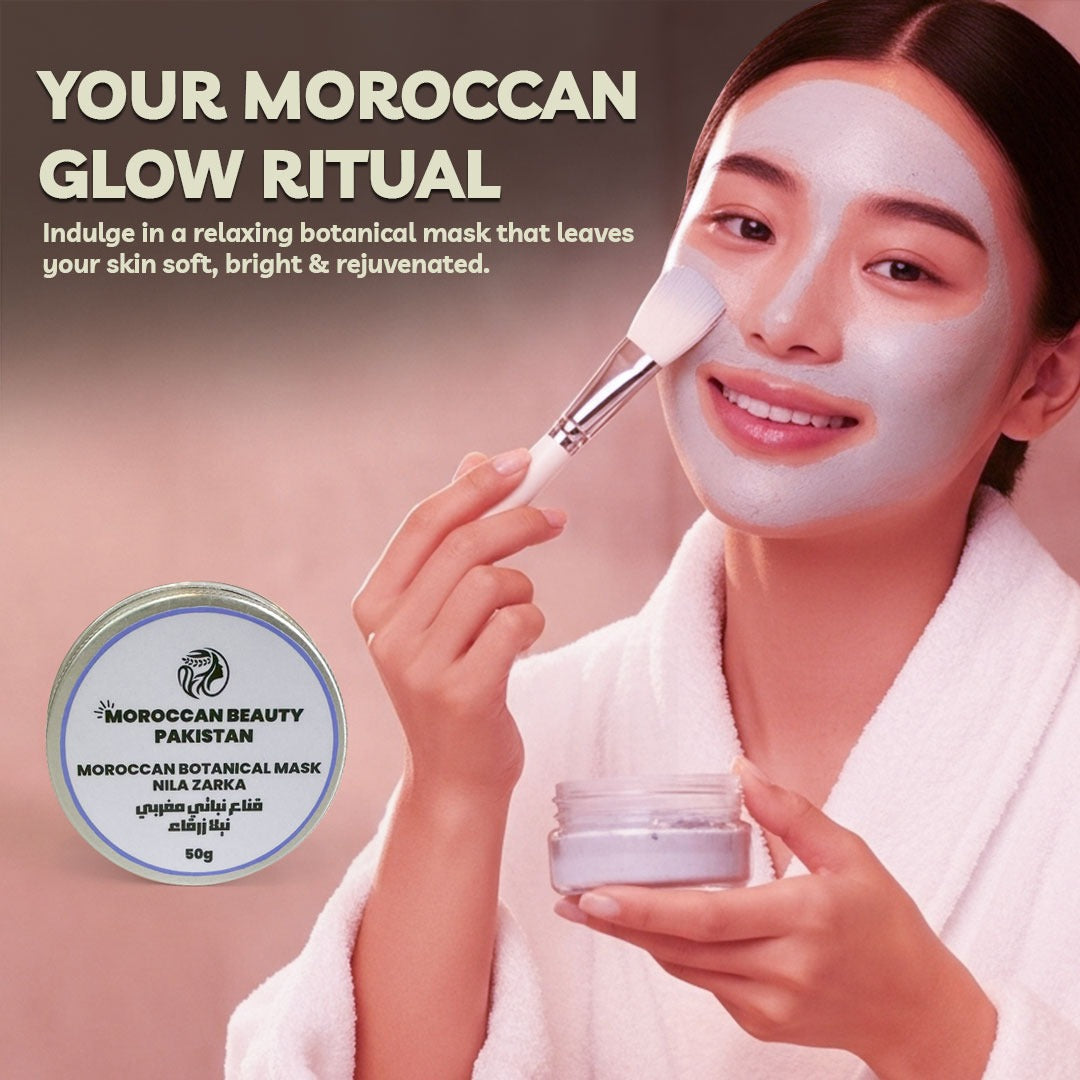 Moroccan Botanical Mask Nila Zarka - 50g