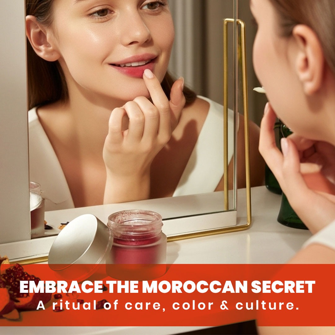 Moroccan Aker Fassi Powder Lip & Cheek Tint