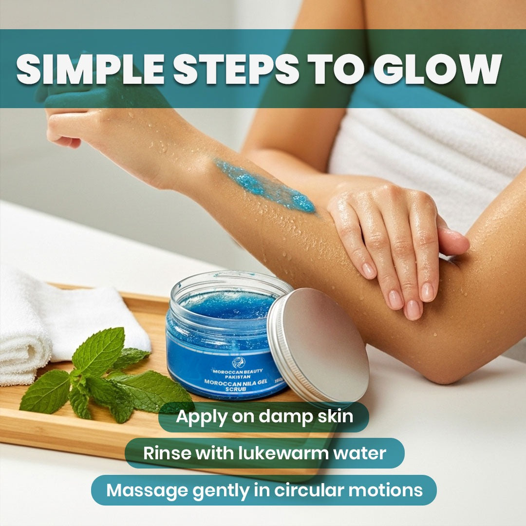 Moroccan Nila Gel Scrub - 150g