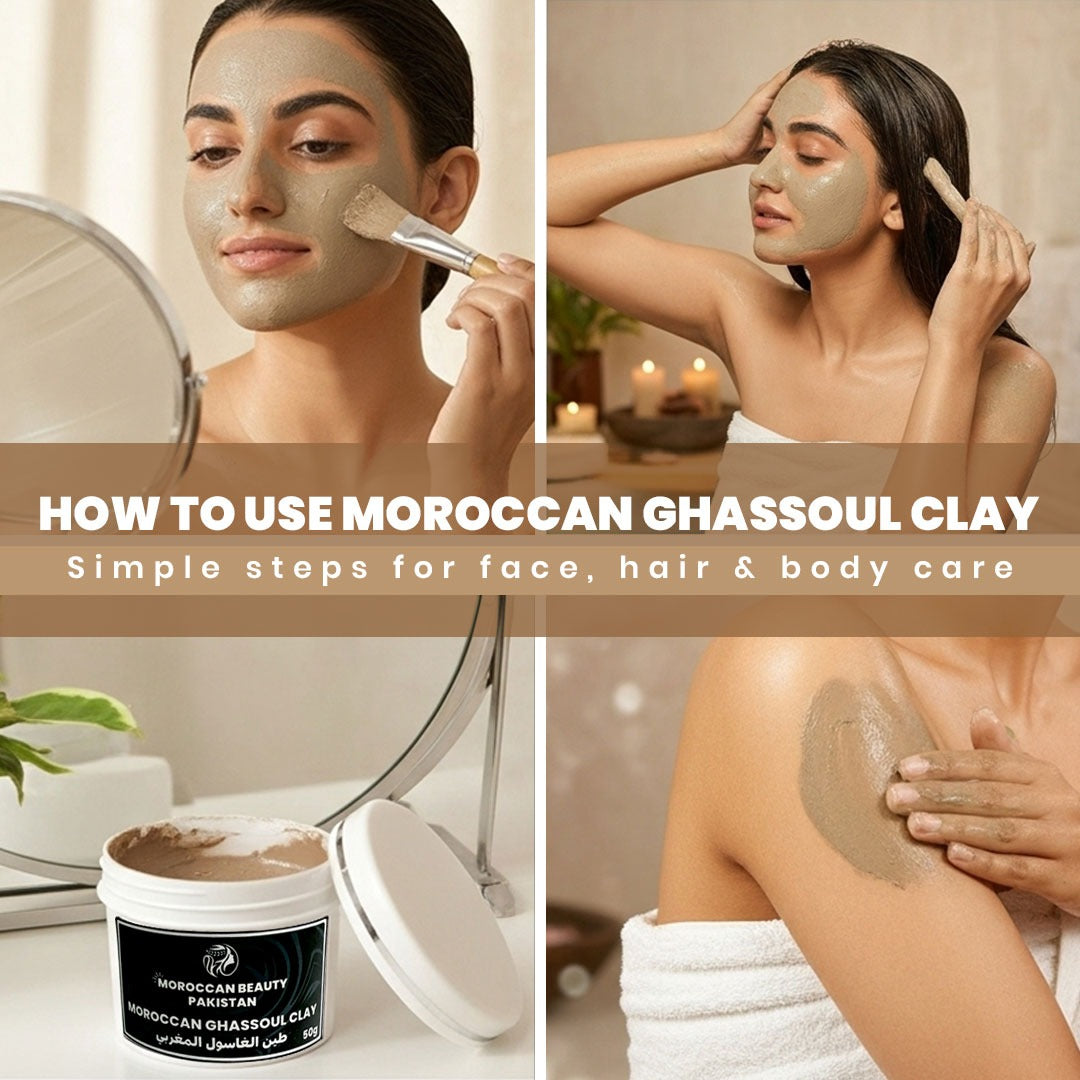 Moroccan Ghassoul Clay - 50g