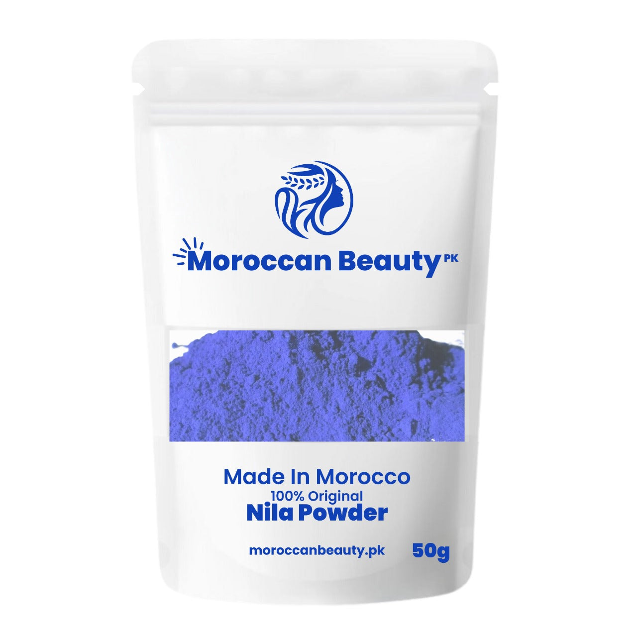 How to Use Moroccan Blue Nila Powder