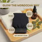 Moroccan Kessa Glove (Loofah)