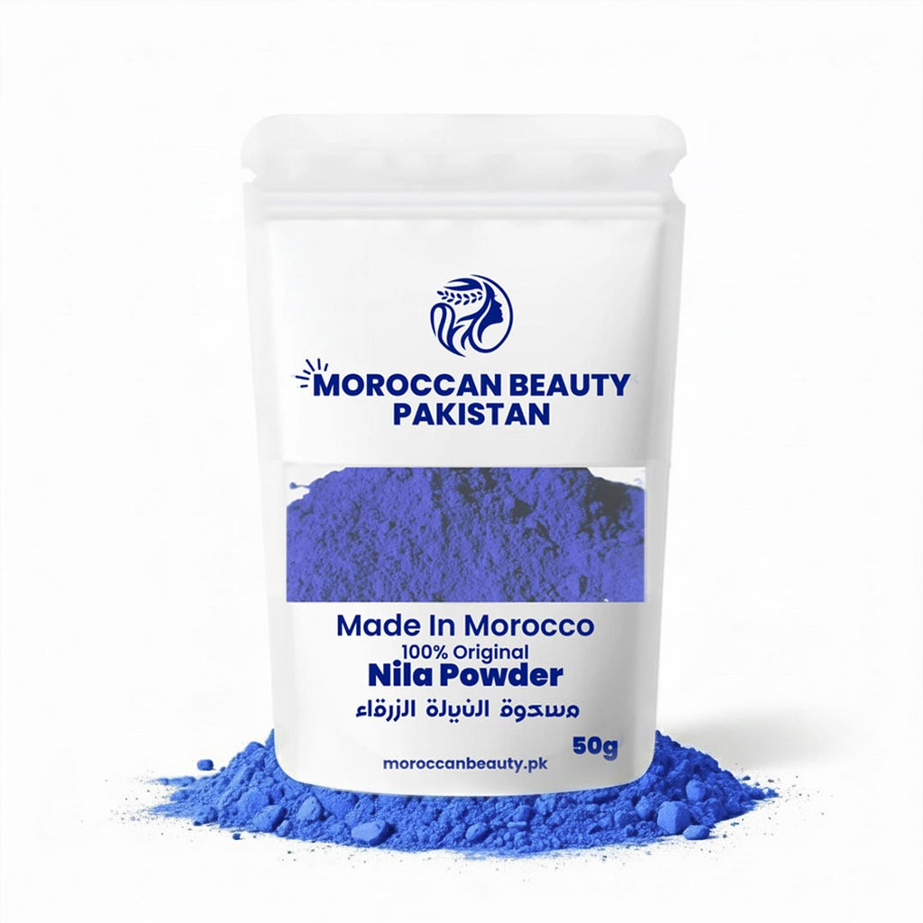 Moroccan Blue Nila Skin Whitening Powder