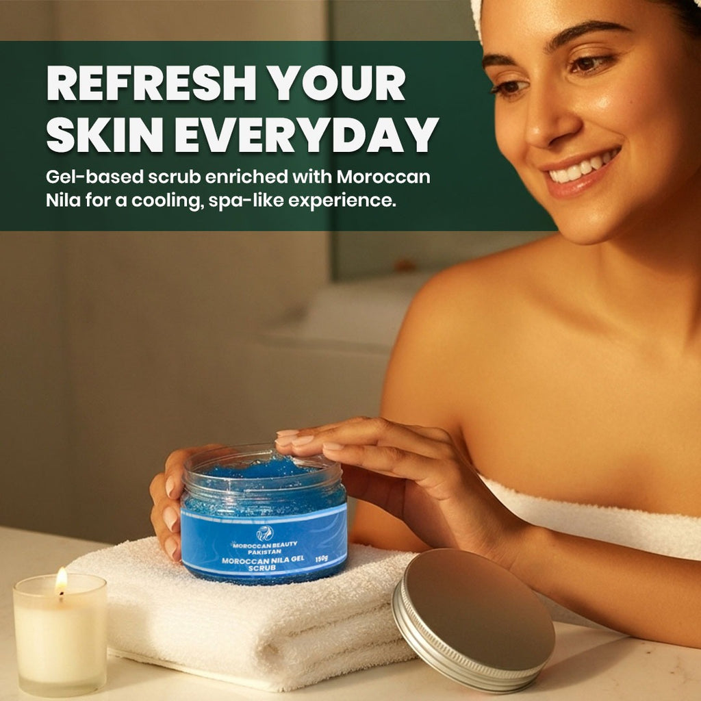Moroccan Nila Gel Scrub - 150g