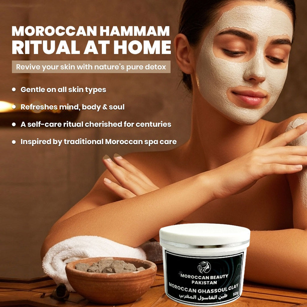 Moroccan Ghassoul Clay - 50g